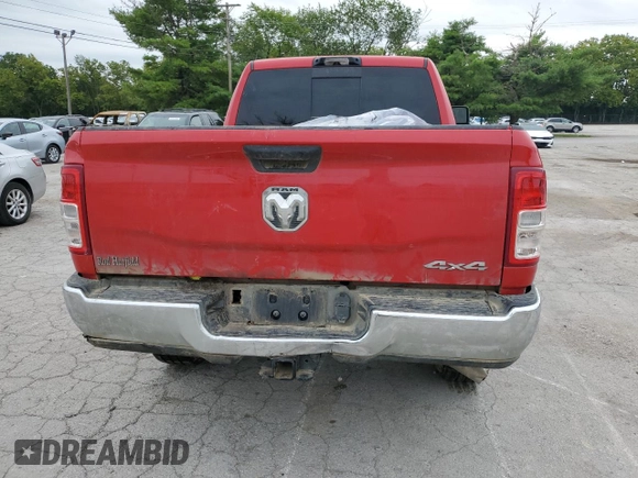 2024 Ram 2500 Tradesman with VIN 3C6UR5CJ3RG154565, listed as a Copart auction lot 64060144 with Not provided miles and Salvage title. Bid and sale history available at DreamBid. Image 6.