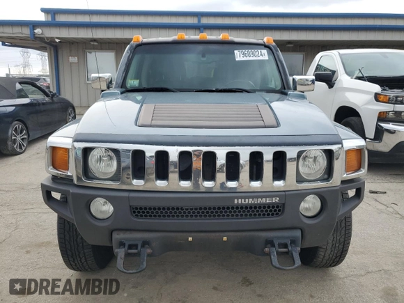 2006 Hummer H3 with VIN 5GTDN136868198709, listed as a Copart auction lot 79609024 with 156,599 mi miles and Clean Title. Bid and sale history available at carsss.com. Image 5.