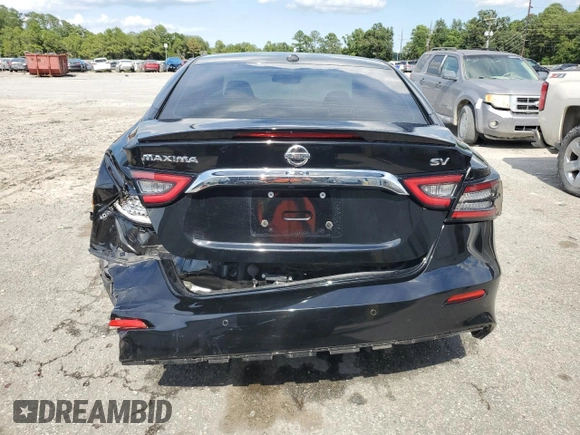2021 Nissan Maxima SV with VIN 1N4AA6CV9MC514564, listed as a Copart auction lot 62476754 with 32,425 mi miles and Salvage Title. Bid and sale history available at DreamBid. Image 6.
