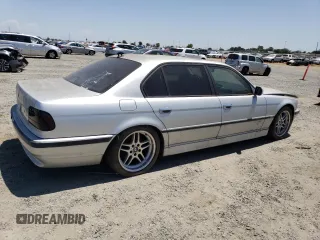 2001 BMW 7 Series 740iL z VIN WBAGH83431DP27614, wystawiony jako Copart lot #58605845 z przebiegiem Nie podano mil oraz Czysty tytuł • Clean title. Historia ofert i sprzedaży dostępna na DreamBid. Obrazek 3.