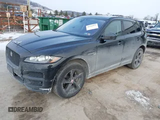 2018 Jaguar F-Pace 25t Premium with VIN SADCJ2FX4JA324255, listed as a IAAI auction lot 41320455 with 94,063 mi miles and . Bid and sale history available at DreamBid. Image 17.