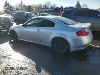 2006 Infiniti G35 Coupe with VIN JNKCV54E16M714947, listed as a Copart auction lot 42036175 with 149,538 mi miles and Salvage Title. Bid and sale history available at carsss.com. Image 2.