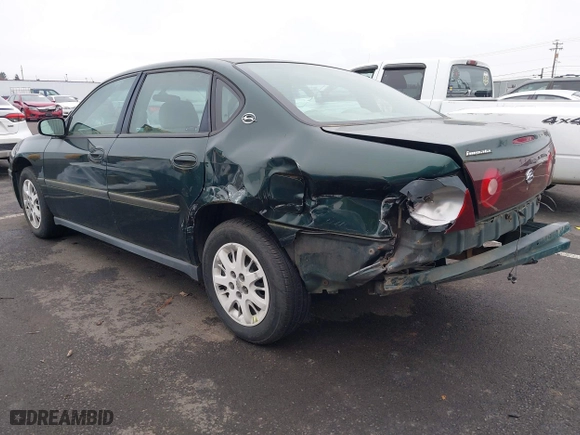 2002 Chevrolet Impala with VIN 2G1WF52E529340194, listed as a IAAI auction lot 41313820 with 92,461 mi miles. Bid and sale history available at carsss.com. Image 3.