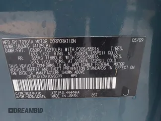 2010 Scion xB z VIN JTLZE4FE2A1098399, wystawiony jako IAAI lot #42123518 z przebiegiem 205 204 mil mil oraz . Historia ofert i sprzedaży dostępna na DreamBid. Obrazek 9.