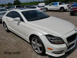 2014 Mercedes-Benz CLS-Class CLS 550 with VIN WDDLJ7DB0EA112089, listed as a Copart auction lot 60256514 with 109,974 mi miles and Salvage Title. Bid and sale history available at carsss.com. Image 4.