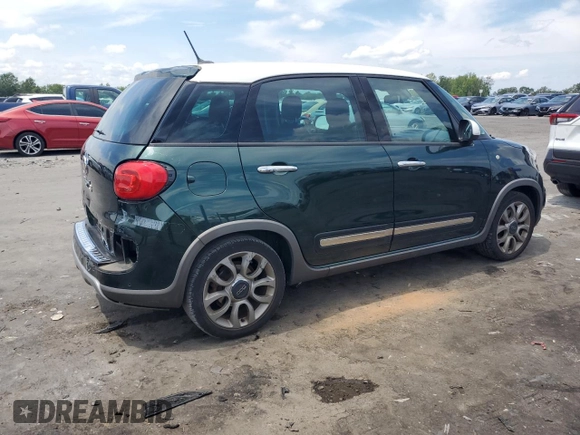 2016 FIAT 500L Trekking with VIN ZFBCFADH6GZ037273, listed as a Copart auction lot 63826924 with 84,926 mi miles and Salvage Title. Bid and sale history available at carsss.com. Image 3.