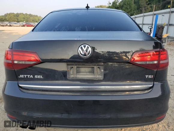 2017 Volkswagen Jetta SEL with VIN 3VWL17AJ1HM211868, listed as a Copart auction lot 62351565 with 188,556 mi miles and Salvage title. Bid and sale history available at DreamBid. Image 6.