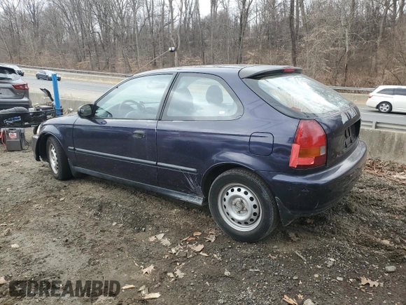 1998 Honda Civic CX with VIN 2HGEJ6325WH113841, listed as a Copart auction lot 46239325 with 79,471 mi miles and Salvage Title. Bid and sale history available at carsss.com. Image 2.