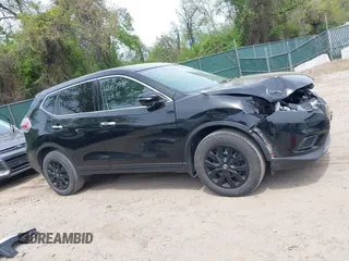 2015 Nissan Rogue SV with VIN 5N1AT2MK7FC879468, listed as a IAAI auction lot 42107991 with 160,084 mi miles. Bid and sale history available at carsss.com. Image 14.