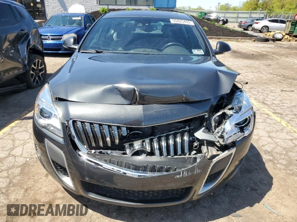 2015 Buick Regal GS with VIN 2G4GT5GX8F9162085, listed as a Copart auction lot 55825495 with 90,333 mi miles and Clean title. Bid and sale history available at DreamBid. Image 5.