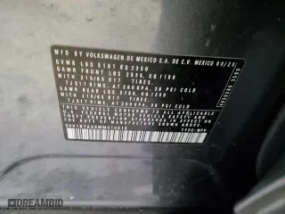 2021 Volkswagen Tiguan S with VIN 3VV1B7AX8MM010816, listed as a Copart auction lot 45718545 with 75,384 mi miles and Salvage Title. Bid and sale history available at carsss.com. Image 15.