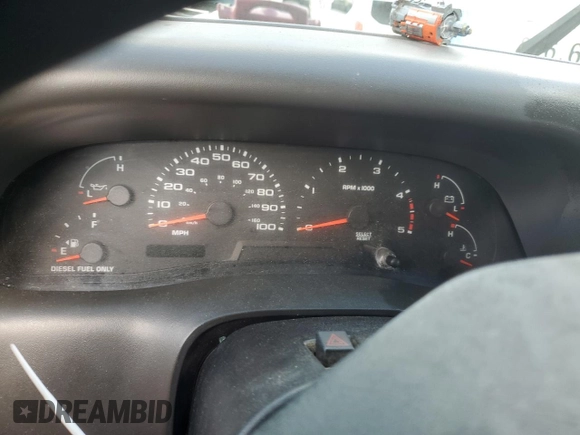 2004 Ford F-350 XL with VIN 1FTSW31P94EA54393, listed as a Copart auction lot 48525235 with Not Provided miles and Salvage Title. Bid and sale history available at DreamBid. Image 9.