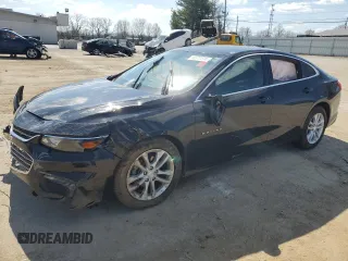 2016 Chevrolet Malibu LT with VIN 1G1ZE5ST8GF292851, listed as a Copart auction lot 46677574 with 72,929 mi miles and Salvage Title. Bid and sale history available at carsss.com. Image 1.