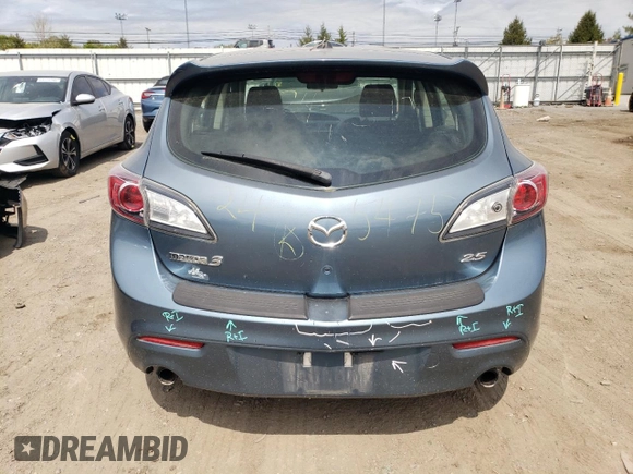 2010 Mazda 3 S Sport with VIN JM1BL1H56A1286146, listed as a Copart auction lot 45413305 with 180,013 mi miles and Salvage Title. Bid and sale history available at DreamBid. Image 6.