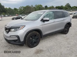 2022 Honda Pilot Special Edition with VIN 5FNYF6H28NB062393, listed as a Copart auction lot 62849025 with 81,565 mi miles and Salvage title. Bid and sale history available at DreamBid. Image 1.