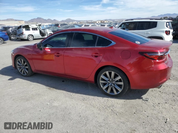 2019 Mazda 6 Grand Touring Reserve with VIN JM1GL1WY9K1508859, listed as a Copart auction lot 45881385 with 80,625 mi miles and Salvage Title. Bid and sale history available at DreamBid. Image 2.