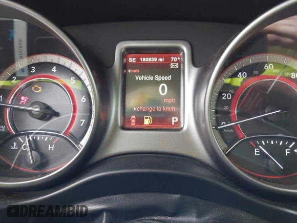 2017 Dodge Journey Crossroad Plus with VIN 3C4PDDGG5HT541976, listed as a IAAI auction lot 42180301 with 180,839 mi miles and . Bid and sale history available at DreamBid. Image 7.