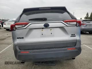 2023 Toyota RAV4 Hybrid XLE Premium with VIN JTMB6RFV4PD115993, listed as a Copart auction lot 53517605 with 19,568 mi miles and Salvage Title. Bid and sale history available at carsss.com. Image 6.