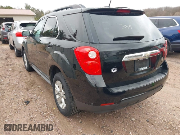 2015 Chevrolet Equinox LT with VIN 2GNALBEK1F1146073, listed as a IAAI auction lot 42033155 with 95,244 mi miles. Bid and sale history available at carsss.com. Image 3.