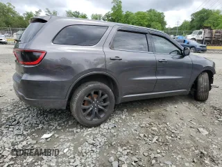 2019 Dodge Durango GT Plus with VIN 1C4RDJDG7KC755477, listed as a Copart auction lot 55584925 with 122,961 mi miles and Salvage title. Bid and sale history available at DreamBid. Image 3.