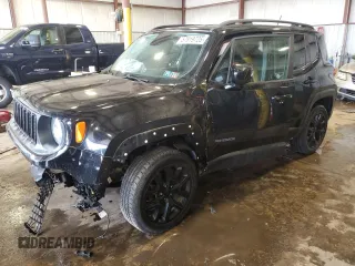 2017 Jeep Renegade Latitude z VIN ZACCJBBB5HPE83561, wystawiony jako Copart lot #57819725 z przebiegiem 90 453 mil mil oraz Szkody całkowita. Historia ofert i sprzedaży dostępna na DreamBid. Obrazek 1.