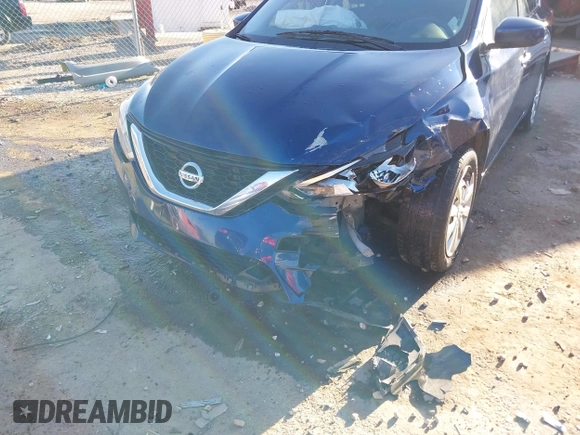 2019 Nissan Sentra SV with VIN 3N1AB7AP3KY446089, listed as a IAAI auction lot 41673033 with 37,187 mi miles and . Bid and sale history available at DreamBid. Image 6.