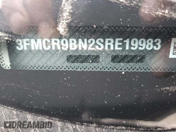 2025 Ford Bronco Sport Big Bend with VIN 3FMCR9BN2SRE19983, listed as a Copart auction lot 57457265 with Not provided miles and Salvage title. Bid and sale history available at DreamBid. Image 13.