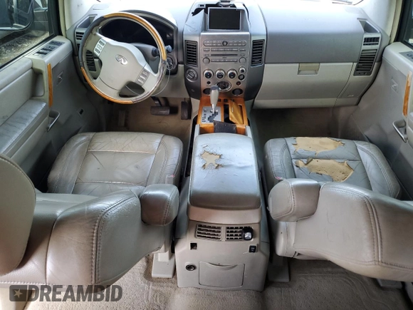 2005 Infiniti QX56 with VIN 5N3AA08C35N804838, listed as a Copart auction lot 60927015 with 171,556 mi miles and Clean title. Bid and sale history available at DreamBid. Image 8.