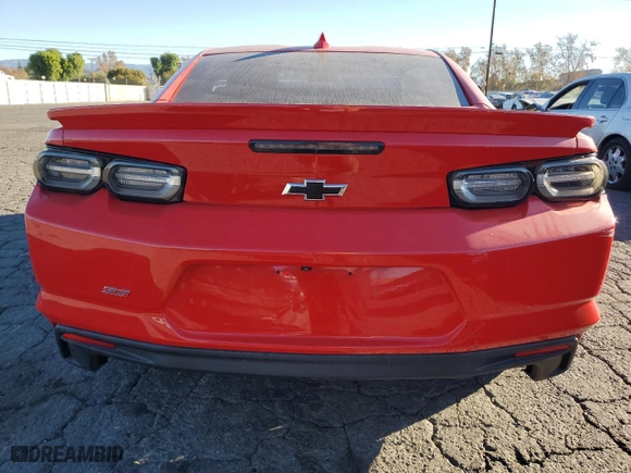 2019 Chevrolet Camaro 1SS with VIN 1G1FE1R70K0126632, listed as a Copart auction lot 87311024 with 25,851 mi miles and Salvage Title. Bid and sale history available at carsss.com. Image 6.