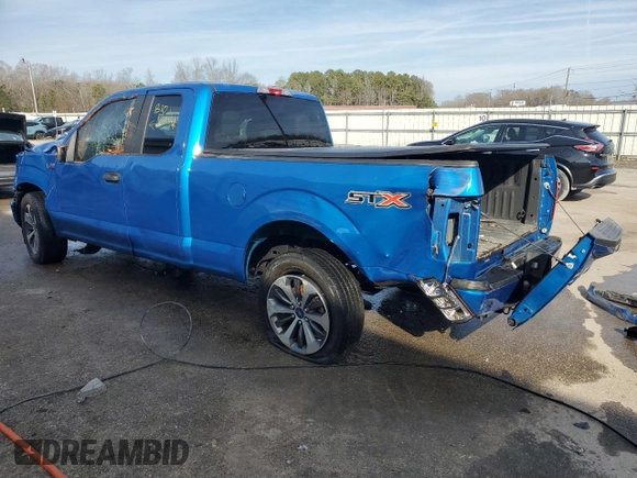 2020 Ford F-150 XL with VIN 1FTEX1CP0LFC38237, listed as a Copart auction lot 42803095 with Not Provided miles and Non Repairable. Bid and sale history available at DreamBid. Image 2.