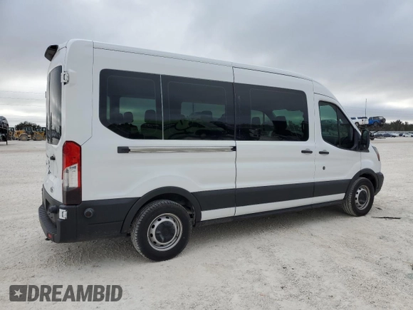 2019 Ford Transit Passenger XL with VIN 1FBAX2CM8KKB47530, listed as a Copart auction lot 77246724 with 3,276 mi miles and Non Repairable. Bid and sale history available at carsss.com. Image 3.