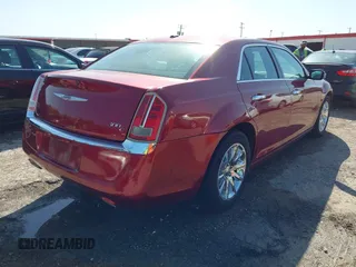 2014 Chrysler 300 with VIN 2C3CCAEG5EH372859, listed as a IAAI auction lot 42004993 with 204,587 mi miles. Bid and sale history available at carsss.com. Image 4.