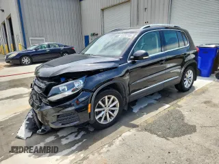 2017 Volkswagen Tiguan Wolfsburg Edition with VIN WVGSV7AX4HW503243, listed as a Copart auction lot 63232765 with 103,082 mi miles and Salvage title. Bid and sale history available at DreamBid. Image 1.