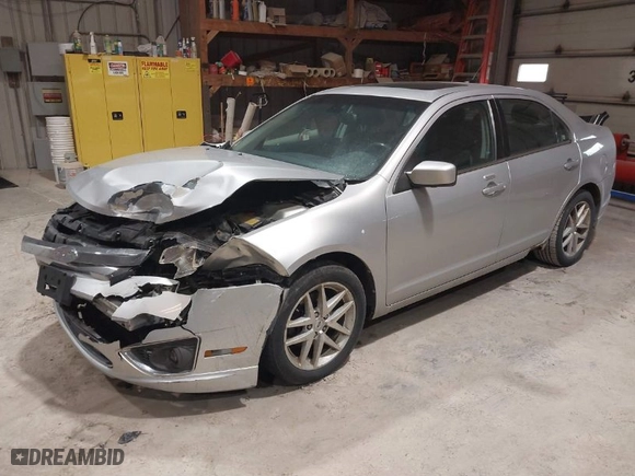 2012 Ford Fusion SEL with VIN 3FAHP0JA4CR218166, listed as a IAAI auction lot 41744314 with 1 mi miles. Bid and sale history available at carsss.com. Image 2.