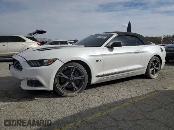 2017 Ford Mustang GT Premium with VIN 1FATP8FF7H5210716, listed as a Copart auction lot 44013595 with 49,092 mi miles and Salvage title. Bid and sale history available at DreamBid. Image 1.