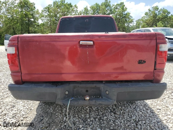 2004 Ford Ranger XL with VIN 1FTYR10D74PB06525, listed as a Copart auction lot 65062954 with 366,740 mi miles and Salvage Title. Bid and sale history available at carsss.com. Image 6.
