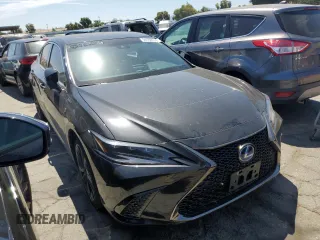 2022 Lexus ES 300h F Sport with VIN 58AGA1C11NU020221, listed as a Copart auction lot 59168514 with 69,184 mi miles and Clean title. Bid and sale history available at DreamBid. Image 4.