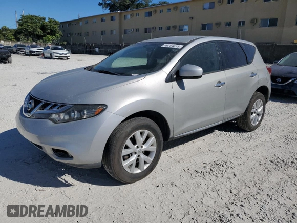 2014 Nissan Murano LE z VIN JN8AZ1MU5EW419404, wystawiony jako Copart lot #49794815 z przebiegiem 98 881 mil mil oraz Czysty tytuł • Clean title. Historia ofert i sprzedaży dostępna na DreamBid. Obrazek 1.