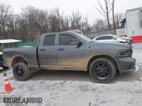 2014 Ram 1500 Express with VIN 1C6RR7FT5ES420041, listed as a IAAI auction lot 41151376 with 60,882 mi miles and . Bid and sale history available at DreamBid. Image 13.