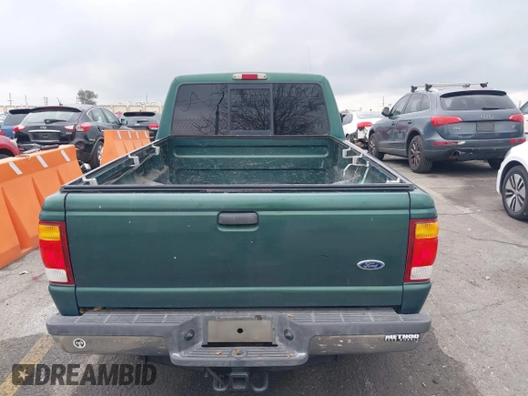 1999 Ford Ranger XLT with VIN 1FTYR14X2XPB07901, listed as a IAAI auction lot 41509235 with 115,418 mi miles. Bid and sale history available at carsss.com. Image 17.