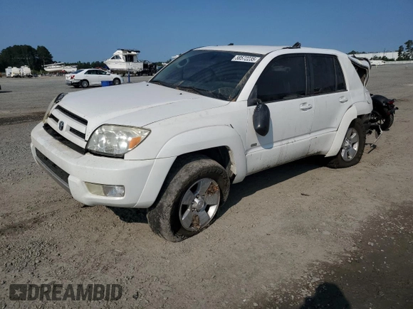 2004 Toyota 4Runner SR5 с VIN JTEZU14R348016450, выставлен на аукционе Copart как лот 58572235 с пробегом 234 582 миль миль и Списание • Salvage title. История ставок и продаж доступна на DreamBid. Изображение 1.
