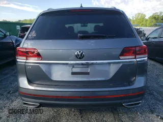 2021 Volkswagen Atlas SE with VIN 1V2JP2CA2MC559861, listed as a Copart auction lot 55724125 with 44,041 mi miles and Salvage title. Bid and sale history available at DreamBid. Image 6.