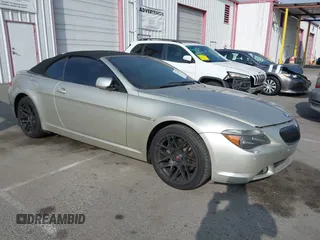 2006 BMW 6 Series 650Ci with VIN WBAEK13486CN72278, listed as a IAAI auction lot 41119321 with 170,553 mi miles. Bid and sale history available at carsss.com. Image 1.