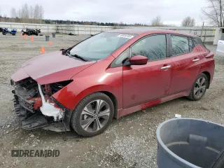 2020 Nissan LEAF SV с VIN 1N4AZ1CP3LC301685, выставлен на аукционе Copart как лот 48599765 с пробегом 35 253 миль миль и Списание • Salvage title. История ставок и продаж доступна на DreamBid. Изображение 1.