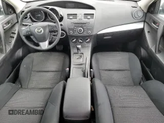 2012 Mazda 3 i Touring with VIN JM1BL1V74C1574174, listed as a Copart auction lot 55396575 with 60,109 mi miles and Salvage Title. Bid and sale history available at DreamBid. Image 8.