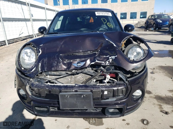 2016 MINI Cooper Hardtop S with VIN WMWXP7C59G3B33097, listed as a Copart auction lot 42723794 with 47,797 mi miles and Salvage Title. Bid and sale history available at carsss.com. Image 5.