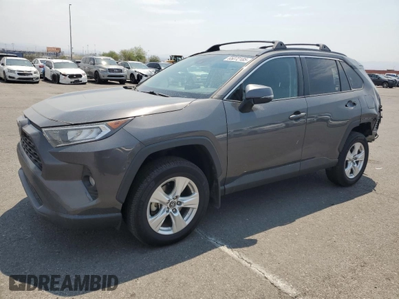 2020 Toyota RAV4 XLE with VIN 2T3W1RFV8LW070246, listed as a Copart auction lot 65072185 with 61,339 mi miles and Salvage title. Bid and sale history available at DreamBid. Image 1.