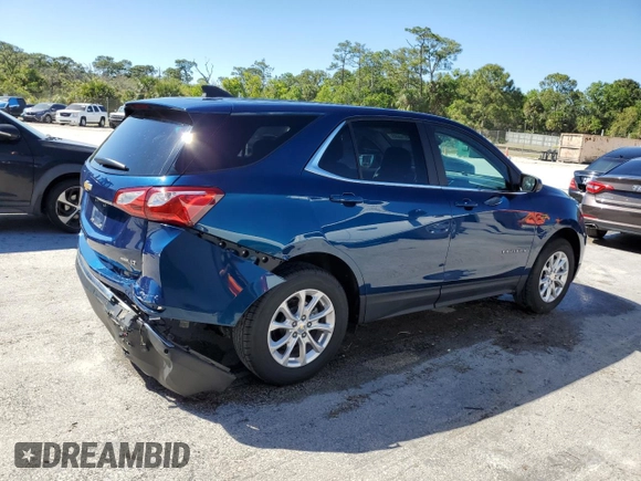 2021 Chevrolet Equinox LT with VIN 3GNAXUEV1ML366612, listed as a Copart auction lot 49874695 with 82,566 mi miles and Salvage Title. Bid and sale history available at DreamBid. Image 3.