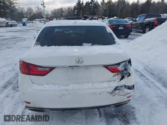 2013 Lexus GS 350 with VIN JTHCE1BL9D5005197, listed as a IAAI auction lot 41561420 with 244,497 mi miles and . Bid and sale history available at DreamBid. Image 16.