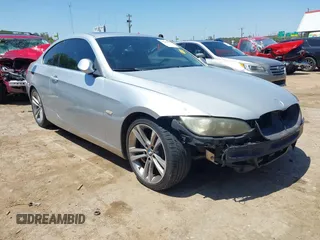 2007 BMW 3 Series 335i with VIN WBAWB73537PV82307, listed as a IAAI auction lot 42241563 with 161,608 mi miles and . Bid and sale history available at DreamBid. Image 1.